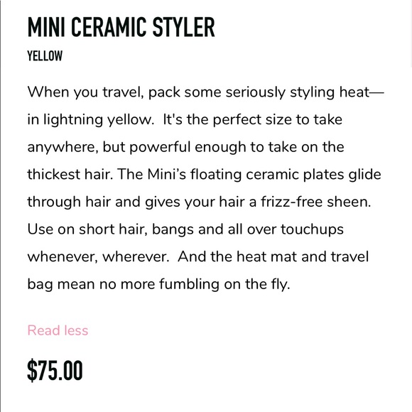 🆕 PYT MINI CERAMIC STYLER - Picture 3 of 4